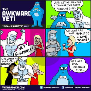 The Awkward Yeti on Sunday October 19, 2014 Comic Strip