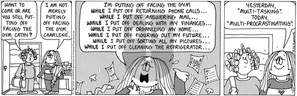 Cathy Classics on Friday August 28, 1998 Comic Strip