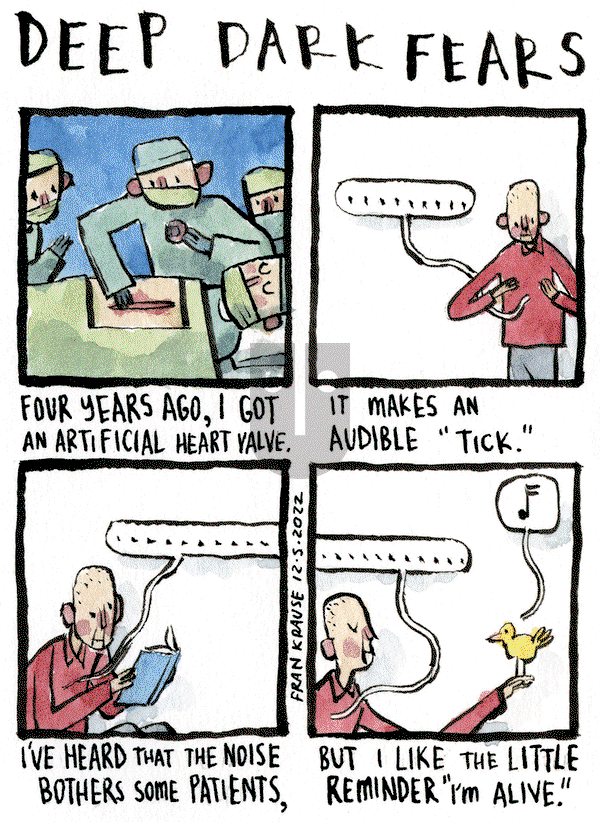 Deep Dark Fears on Monday April 24, 2023 Comic Strip