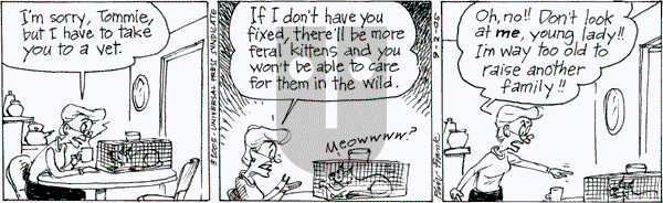 The Elderberries on Friday September 2, 2005 Comic Strip