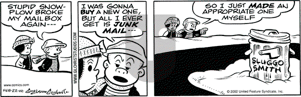 Nancy on Saturday October 23, 2004 Comic Strip