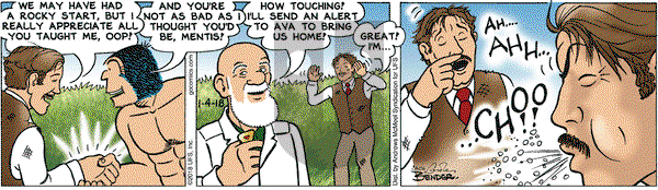 Alley Oop on Thursday January 4, 2018 Comic Strip
