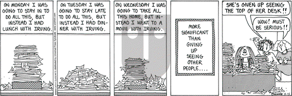 Cathy Classics on Thursday May 15, 2025 Comic Strip