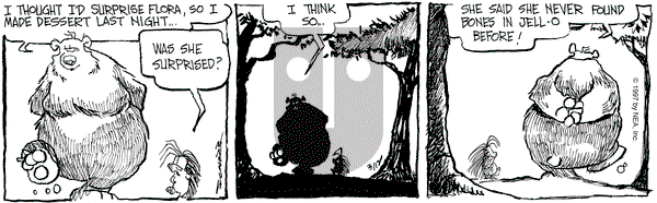 The Grizzwells on Wednesday March 12, 1997 Comic Strip