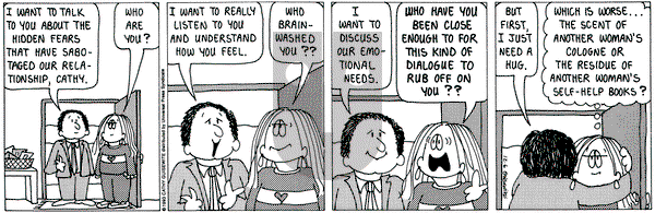 Cathy Classics on Monday December 6, 1993 Comic Strip