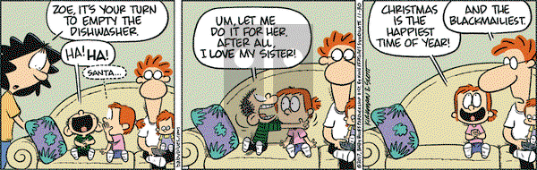 Baby Blues on Thursday November 30, 2017 Comic Strip