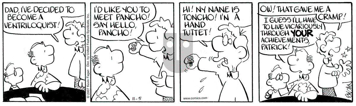 Drabble - Monday November 5, 2007 Comic Strip