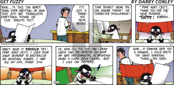 Get Fuzzy - Sunday August 16, 2020 Comic Strip