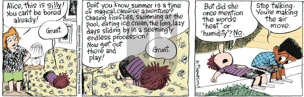 Cul de Sac - Monday June 21, 2010 Comic Strip