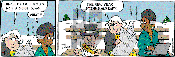 Lola on Saturday December 31, 2016 Comic Strip