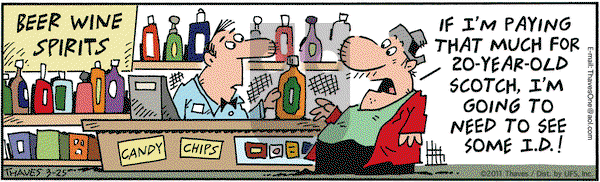 Frank and Ernest on Friday March 25, 2011 Comic Strip