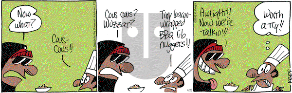 The Knight Life on Saturday April 23, 2016 Comic Strip