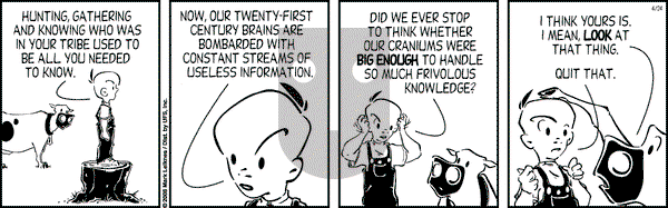 Cow and Boy Classics on Thursday April 24, 2008 Comic Strip