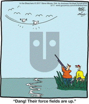 In the Bleachers on Saturday February 11, 2017 Comic Strip