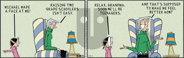Grand Avenue - Tuesday October 1, 2024 Comic Strip