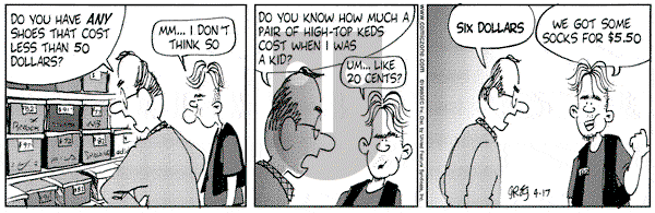 Luann on Friday April 17, 1998 Comic Strip