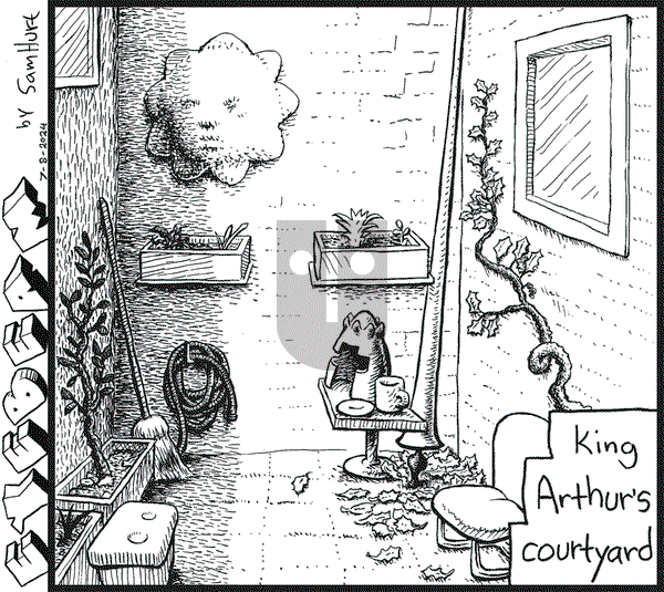 Eyebeam on Monday July 8, 2024 Comic Strip