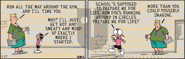 Grand Avenue on Thursday February 27, 2020 Comic Strip