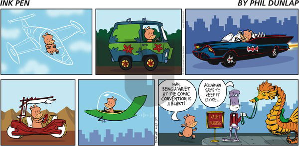 Ink Pen on Sunday June 21, 2009 Comic Strip