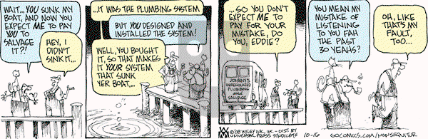 Non Sequitur on Friday October 17, 2008 Comic Strip