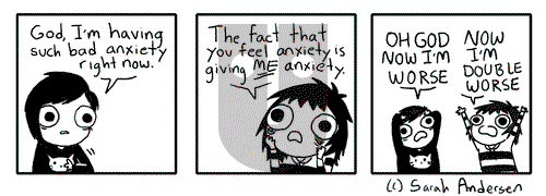 Sarah's Scribbles - Saturday December 13, 2014 Comic Strip