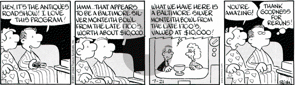 Drabble on Saturday July 21, 2001 Comic Strip