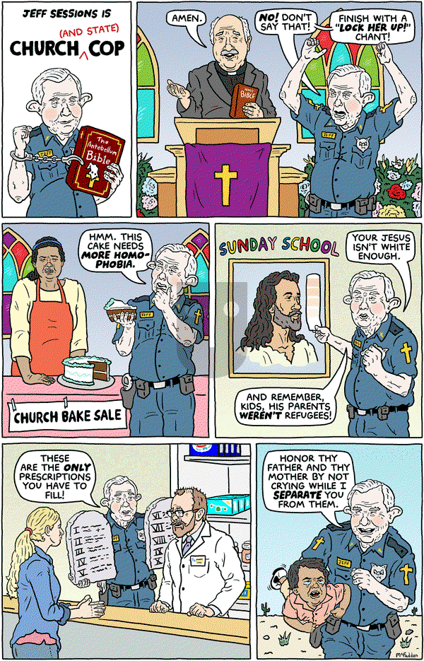 Brian McFadden - Monday August 6, 2018 Comic Strip