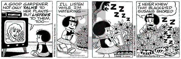 Nancy on Tuesday July 11, 2000 Comic Strip
