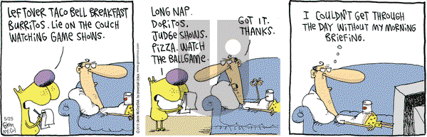The Duplex on Monday May 25, 2015 Comic Strip