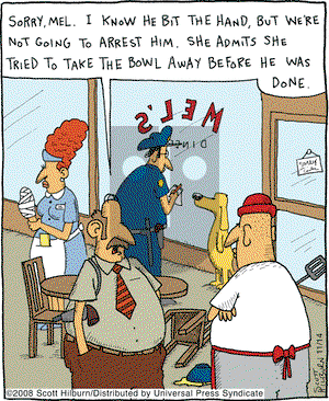 The Argyle Sweater on Friday November 14, 2008 Comic Strip