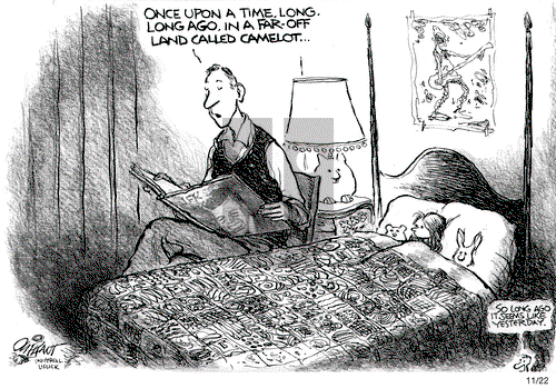 Pat Oliphant on Friday November 22, 2013 Comic Strip