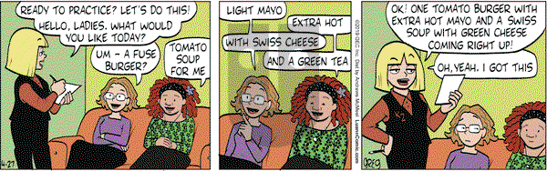 Luann on Saturday April 27, 2019 Comic Strip