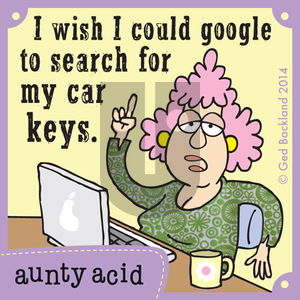 Aunty Acid on Wednesday December 10, 2014 Comic Strip