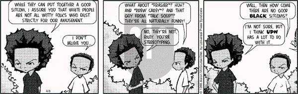 The Boondocks on Saturday November 9, 2013 Comic Strip