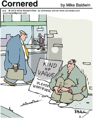 Cornered on Monday April 5, 2010 Comic Strip
