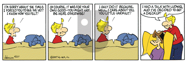 Arlo and Janis on Friday April 27, 2007 Comic Strip