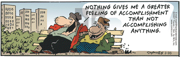 Frank and Ernest on Wednesday January 10, 2007 Comic Strip