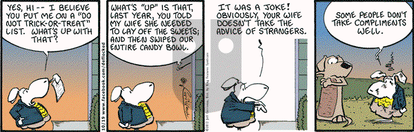 DeFlocked on Friday October 19, 2012 Comic Strip