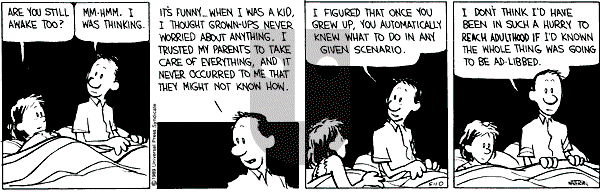 Calvin and Hobbes - Wednesday May 10, 1989 Comic Strip