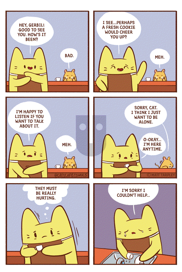 Cat's Cafe - Monday April 13, 2020 Comic Strip