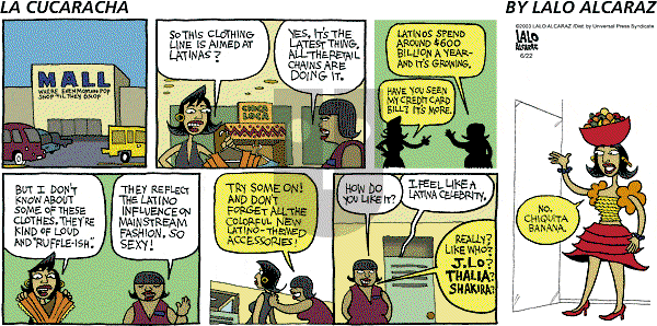 La Cucaracha on Sunday June 22, 2003 Comic Strip