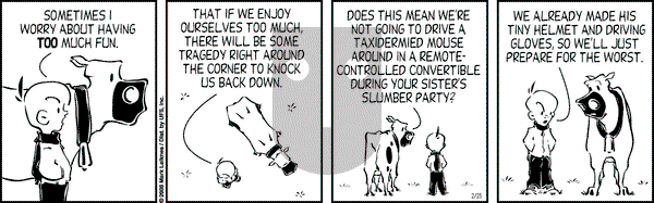 Cow and Boy Classics on Monday February 25, 2008 Comic Strip