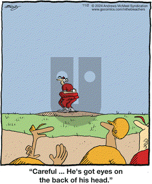 In the Bleachers - Saturday November 2, 2024 Comic Strip