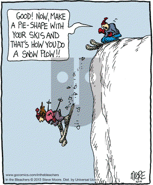 In the Bleachers on Thursday February 14, 2013 Comic Strip
