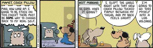 DeFlocked on Saturday February 8, 2014 Comic Strip