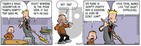 Frazz on Wednesday December 5, 2007 Comic Strip