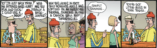 Monty on Saturday April 13, 2013 Comic Strip