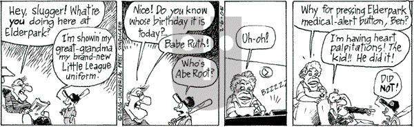 The Elderberries on Wednesday February 22, 2006 Comic Strip