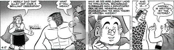 Alley Oop on Monday April 17, 2006 Comic Strip
