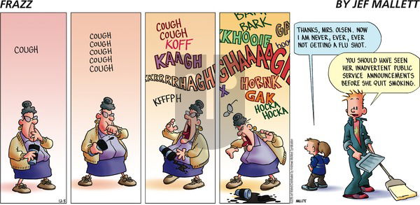 Frazz on Sunday December 8, 2019 Comic Strip
